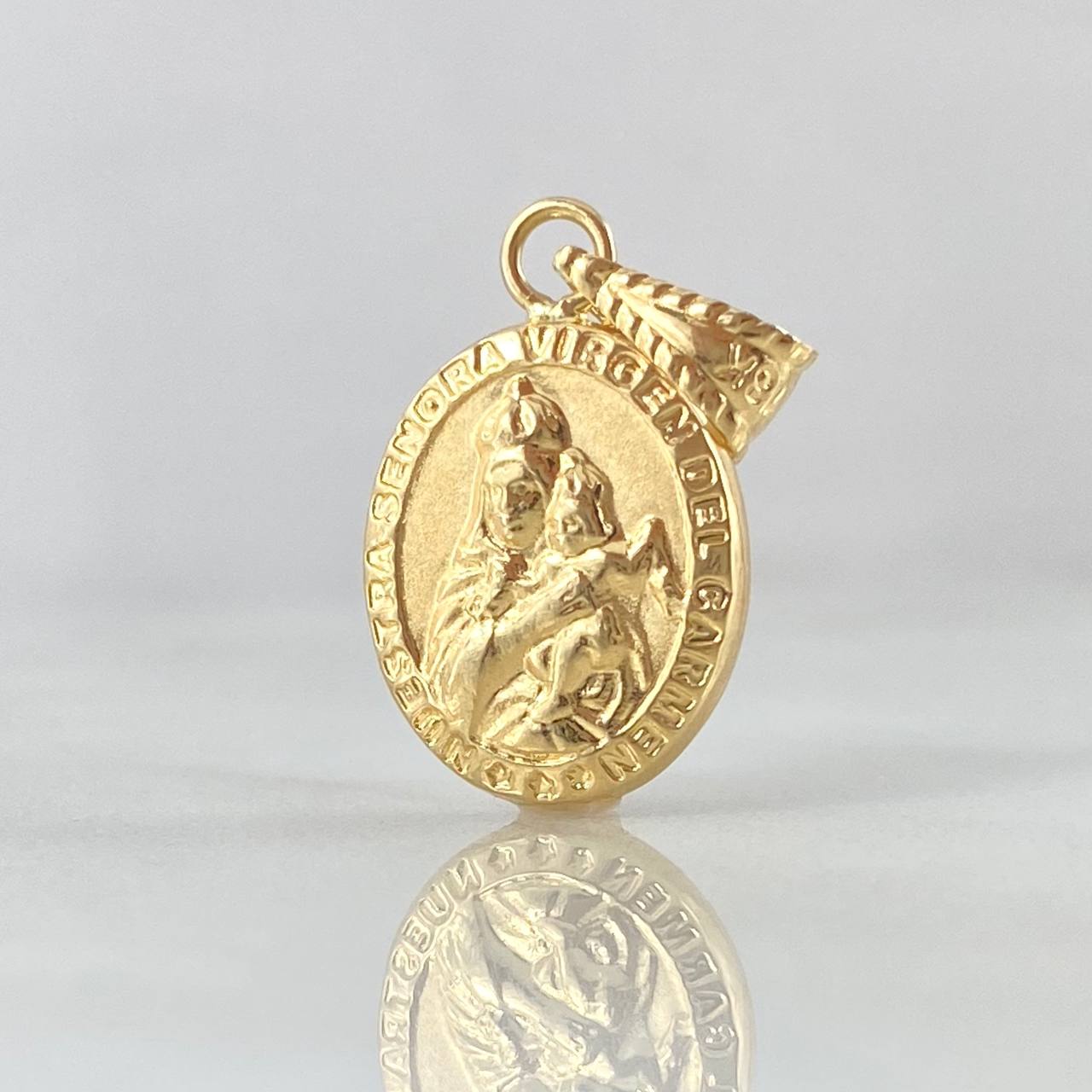 Dije Virgen Del Carmen 0.9gr / 2.3cm / Oro 18K