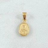 Dije Rosa Mistica 0.45gr / 1.7cm / Oro 18K