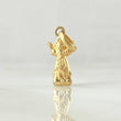 Dije Divino Niño 0.35gr / 1.7cm / Oro Amarillo 18K ©