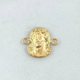 Herraje Rostro Jesus 0.9gr / 1.6cm / Oro 18K