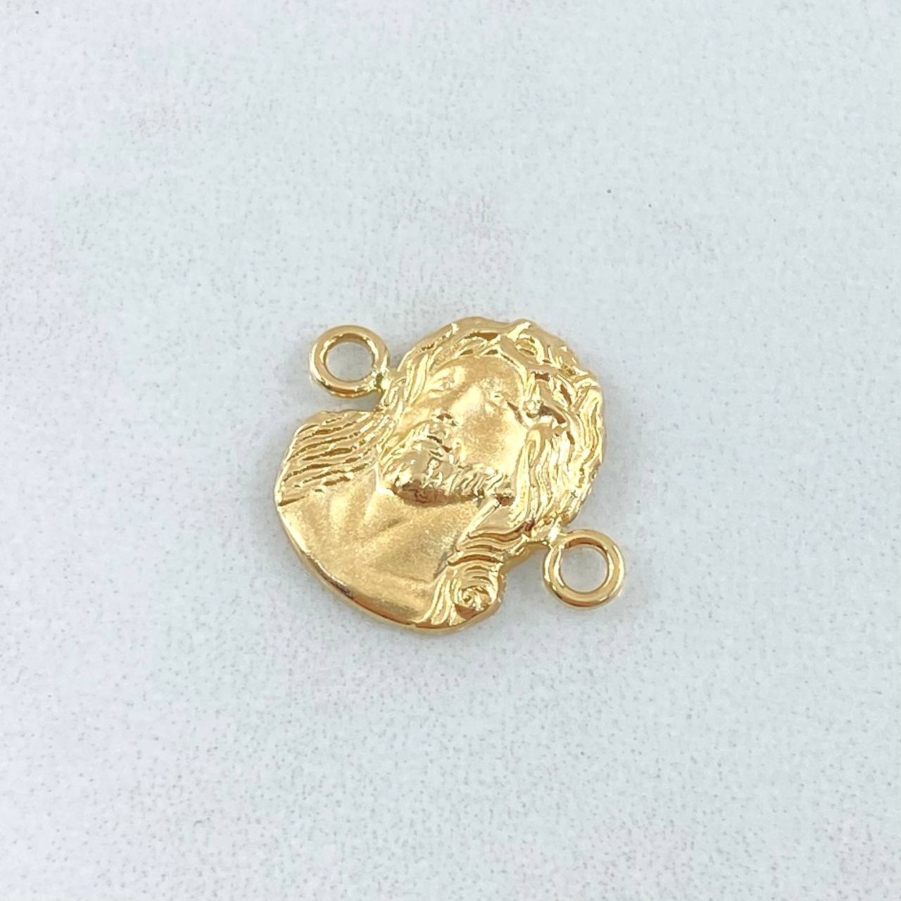 Herraje Rostro Jesus 0.9gr / 1.6cm / Oro 18K