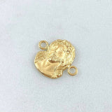 Herraje Rostro Jesus 0.95gr / 1.7cm / Oro Amarillo 18K ©
