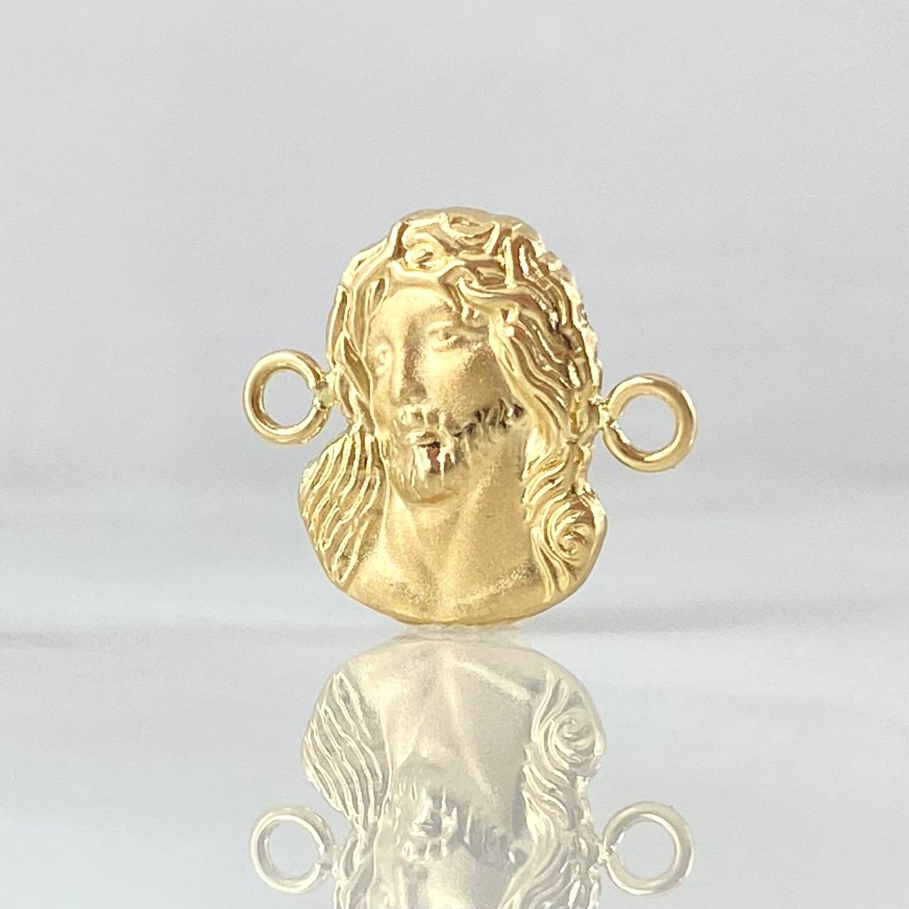 Herraje Rostro Jesus 0.6gr / 1.5cm / Oro 18K