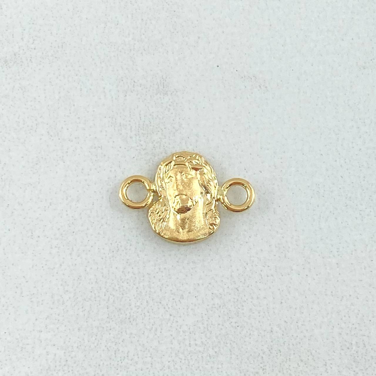 Herraje Rostro Jesus 0.4gr / 1.3cm / Oro Amarillo 18K ©