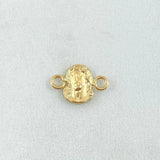 Herraje Rostro Jesus 0.4gr / 1.3cm / Oro 18K