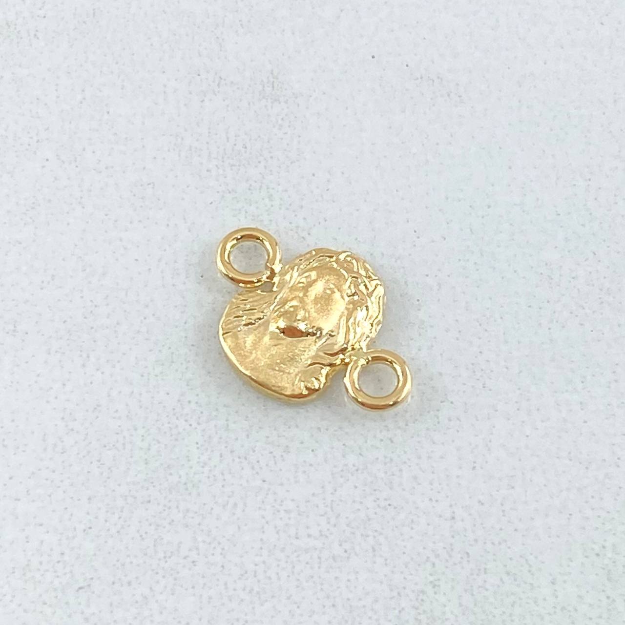 Herraje Rostro Jesus 0.4gr / 1.3cm / Oro Amarillo 18K ©