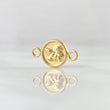 Herraje Angel 0.35gr / 1.4cm / Mate Oro Amarillo 18K *