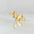 Herraje Mariposa 0.45gr / 1.5cm / Oro Amarillo 18K