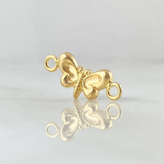 Herraje Mariposa 0.45gr / 1.7cm / Oro 18K