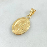 Dije Rosa Mistica 1.3gr / 3cm / Oro 18K