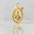 Dije Rosa Mistica 1.3gr / 3cm / Oro 18K