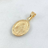 Dije Rosa Mistica 0.9gr / 2.5cm / Oro 18K