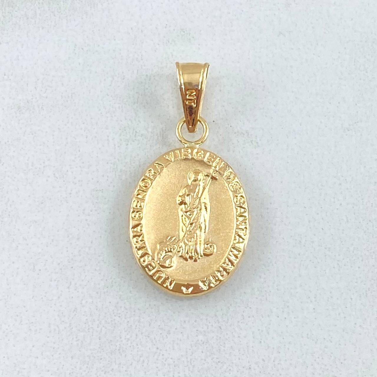 Dije Virgen Santa Marta 0.9gr / 2.5cm / Oro 18K