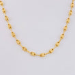 Cadena Rustica Tornillo Diamantado 8.6 g / 62 cm / 3.5 mm Oro Amarillo 18K