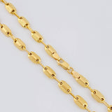 Cadena Rustica Adije 10.35 g / 61.4 cm / 4.3 mm Oro Amarillo 18K