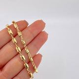 Cadena Rustica Adije 10.35 g / 61.4 cm / 4.3 mm Oro Amarillo 18K