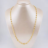 Cadena Rustica Adije 10.35 g / 61.4 cm / 4.3 mm Oro Amarillo 18K