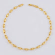 Tobillera Rustica Adije 4.65 g / 26.5 cm / 4.3 mm Oro Amarillo 18K