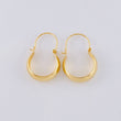 Candongas Ash 0.95 g / 1.8 cm Oro Amarillo 18K