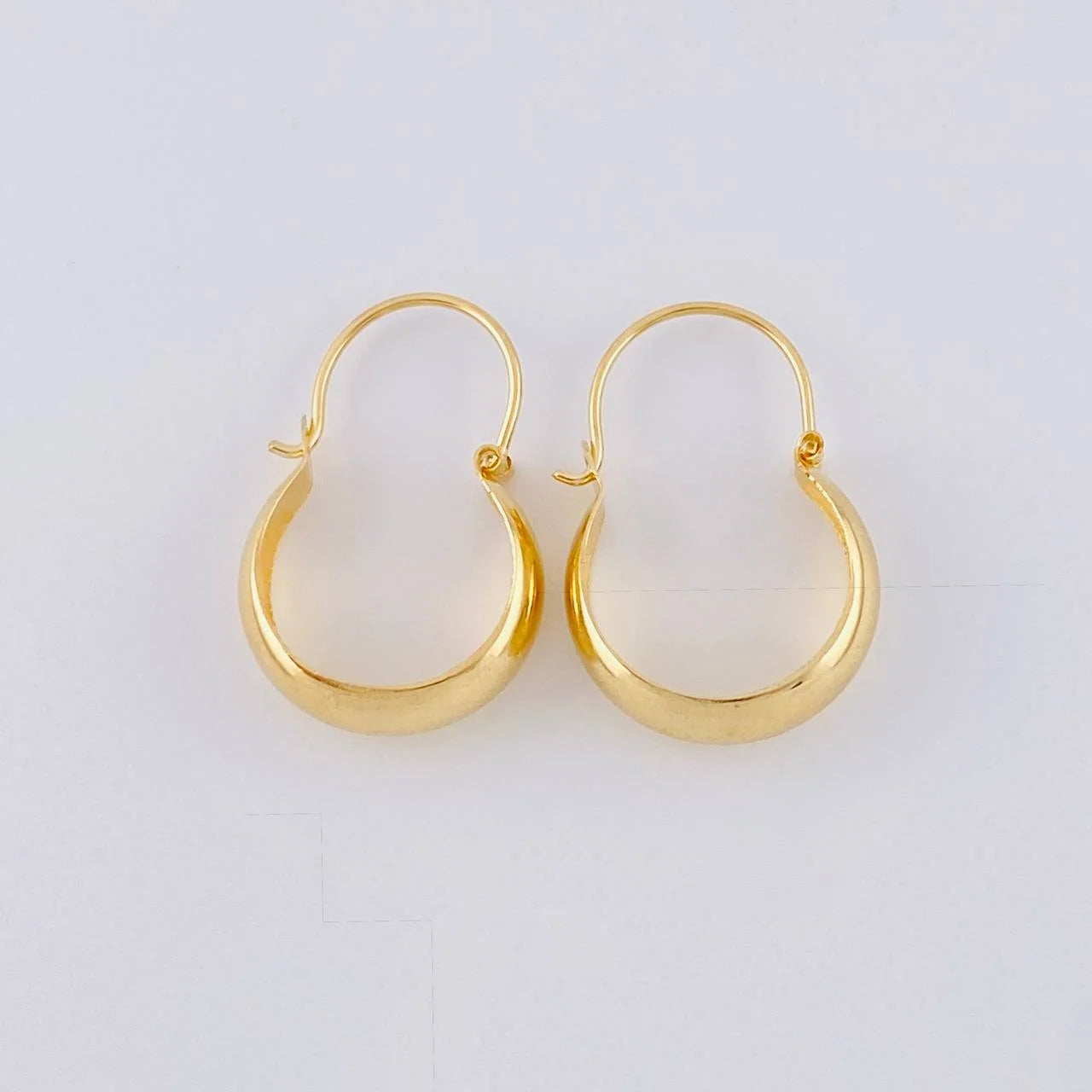 Candongas Ash 0.9g / 1.9cm Oro Amarillo 18K