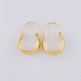 Candongas Ash 0.9g / 1.9cm Oro Amarillo 18K