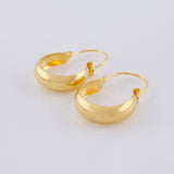 Candongas Ash 0.95 g / 1.8 cm Oro Amarillo 18K