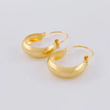 Candongas Ash 0.95g / 1.9cm Oro Amarillo 18K