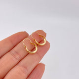 Candongas Ash 0.9 g / 2 cm Oro Amarillo 18K