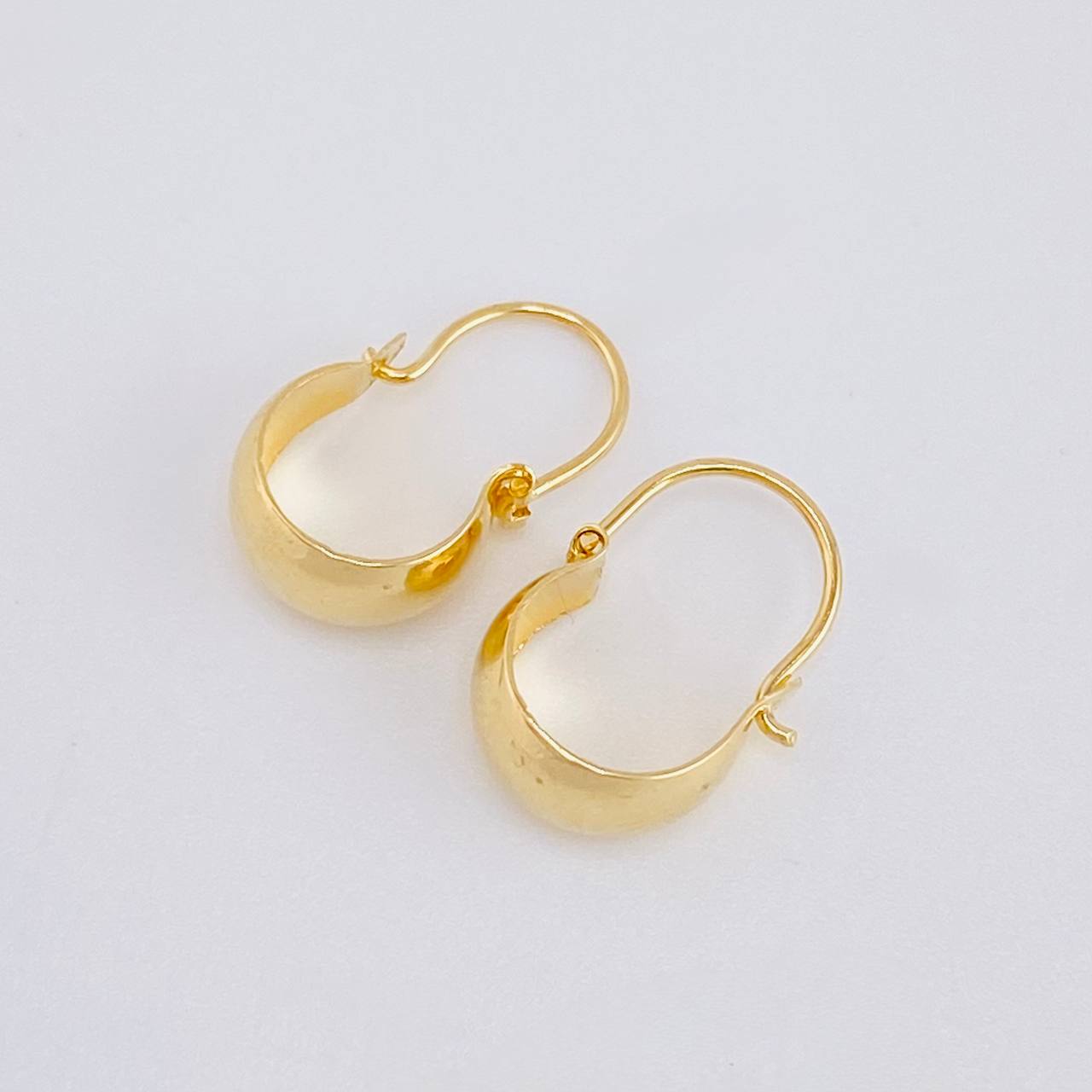 Candongas Ash 0.6 g / 1.5 cm Oro Amarillo 18K