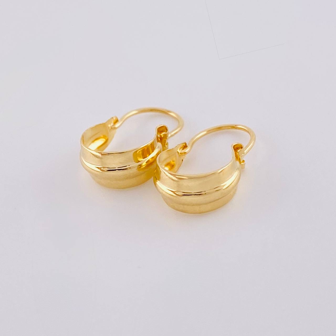Candongas Ash Divididas 0.75 g / 1.6 cm Oro Amarillo 18K