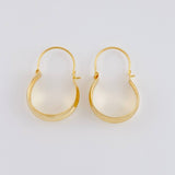 Candongas Ash Divididas 0.9 g / 1.8 cm Oro Amarillo 18K