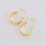Candongas Ash Divididas 0.9 g / 1.8 cm Oro Amarillo 18K