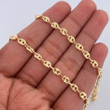Cadena GC 9.9gr / 61.3cm / 4mm Oro 18K &