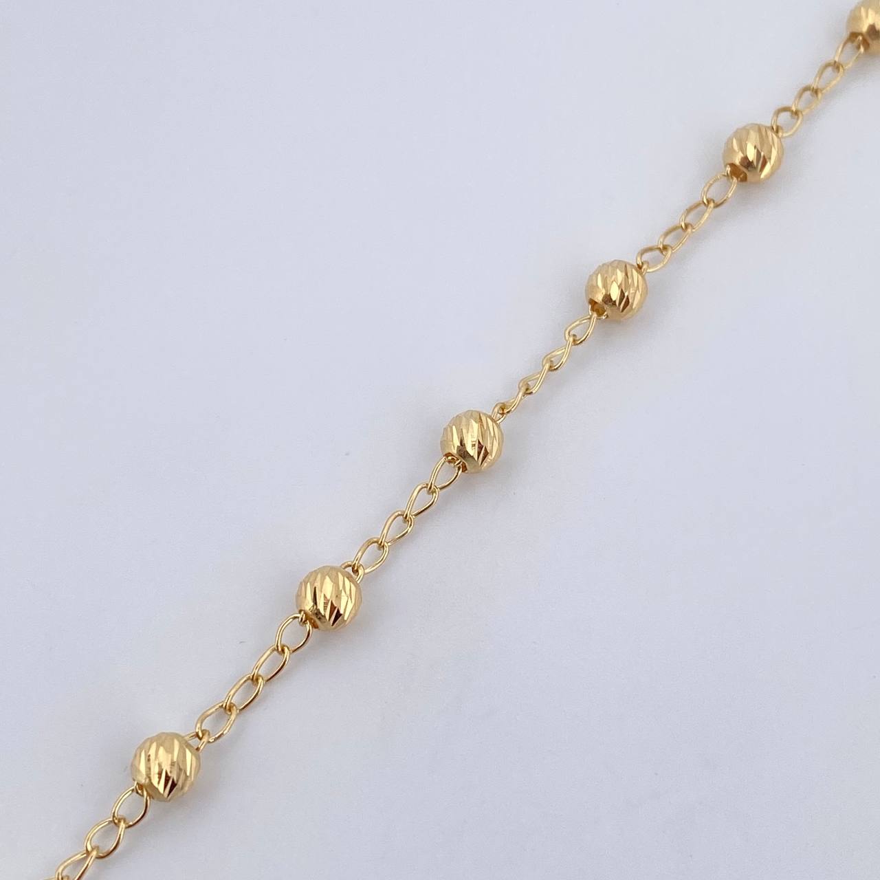 Pulso Espiga Militar 2gr / 19cm / 4mm Oro 18K &