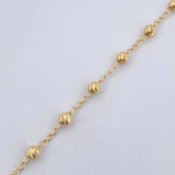 Pulso Espiga Militar 2.1gr / 19cm / 4mm Oro 18K &