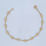 Pulso Espiga Militar 2gr / 19cm / 4mm Oro 18K &