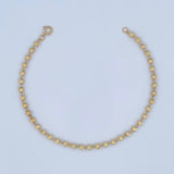 Pulso Tipo Militar 2.5gr / 19cm / 3mm Oro 18K &