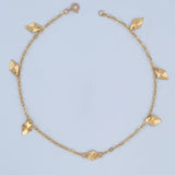 Tobillera Cajon 2.2gr / 25cm / 1.9mm Oro 18K &