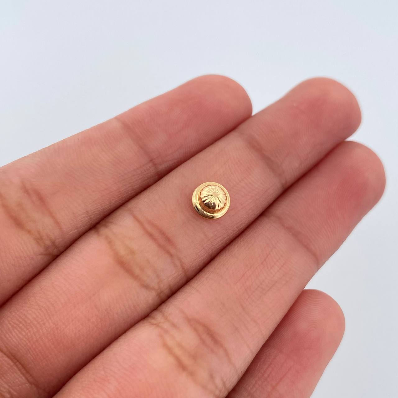 Rosca De Seguridad 0.15gr / Oro Amarillo 18K &