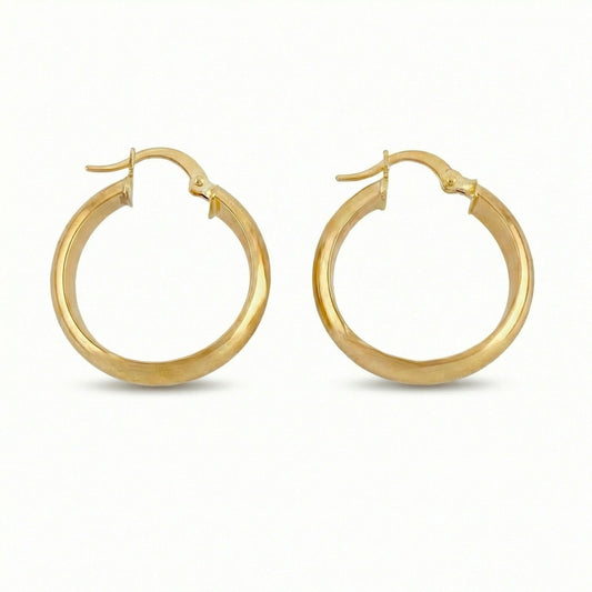 Candongas Gera 3.15gr / 2.5cm / Oro Amarillo 18K