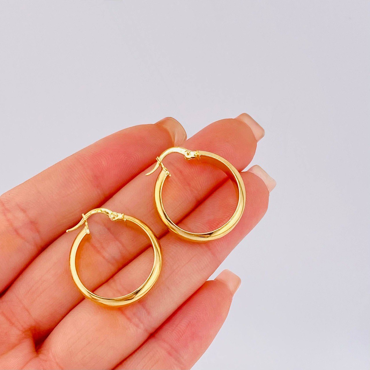 Candongas Gera 3.15gr / 2.5cm / Oro Amarillo 18K