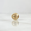 Herraje Calavera Tambor 1.9gr / 9mm Circones Blancos Negros Oro Amarillo 18K *