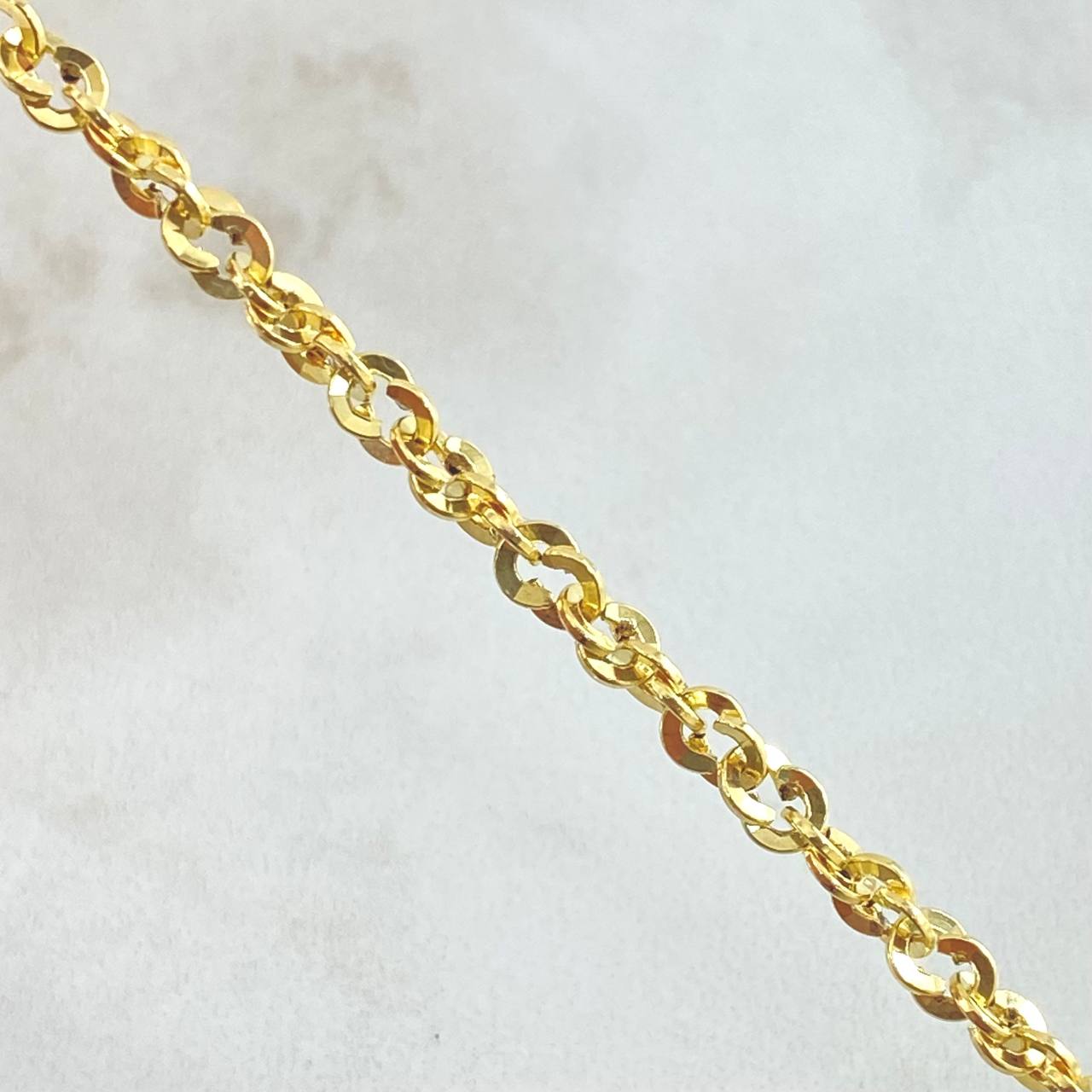 Cadena Lazo Roll-On 6.6gr / 60cm / Oro Amarillo +3 18K ©
