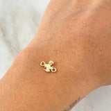 Herraje Angel 0.25gr / 1cm / Oro 18K