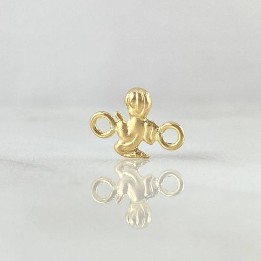 Herraje Angel 0.25gr / 1cm / Oro 18K