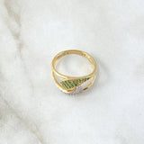 Anillo Abrazos Curvos 2.9g / T7 Oro Amarillo 18K