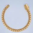 Pulso Cubana 14gr / 20cm / Oro Amarillo Nac.Esp. 18K $