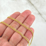 Cadena Garibaldi 4.95gr / 60cm / Oro Amarillo +3 18K