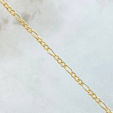 Cadena Figaro 2.2gr / 50cm / Oro Amarillo +1 18K *