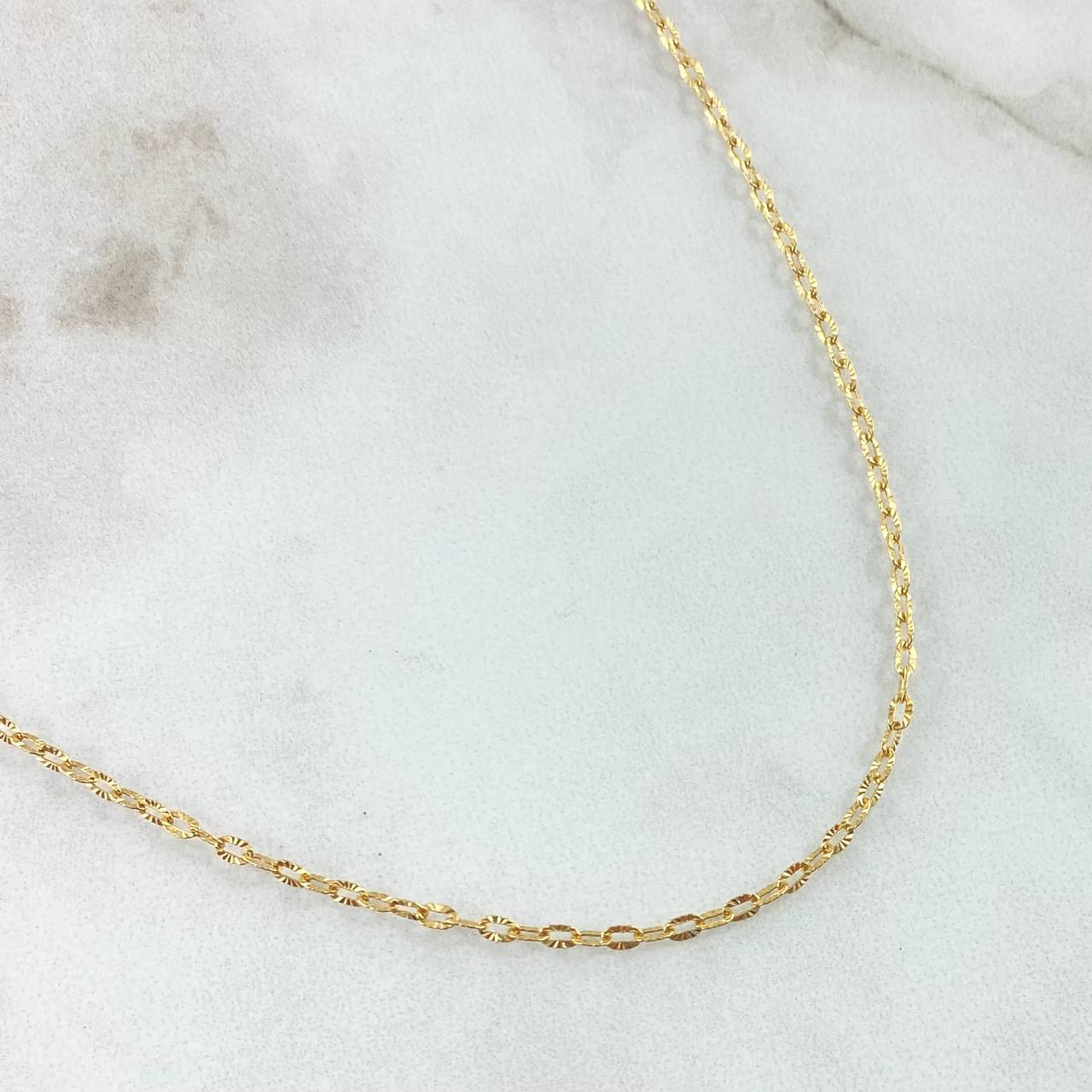 Cadena Aro Seguido 1.9gr / 45cm / Oro Amarillo +3 18K